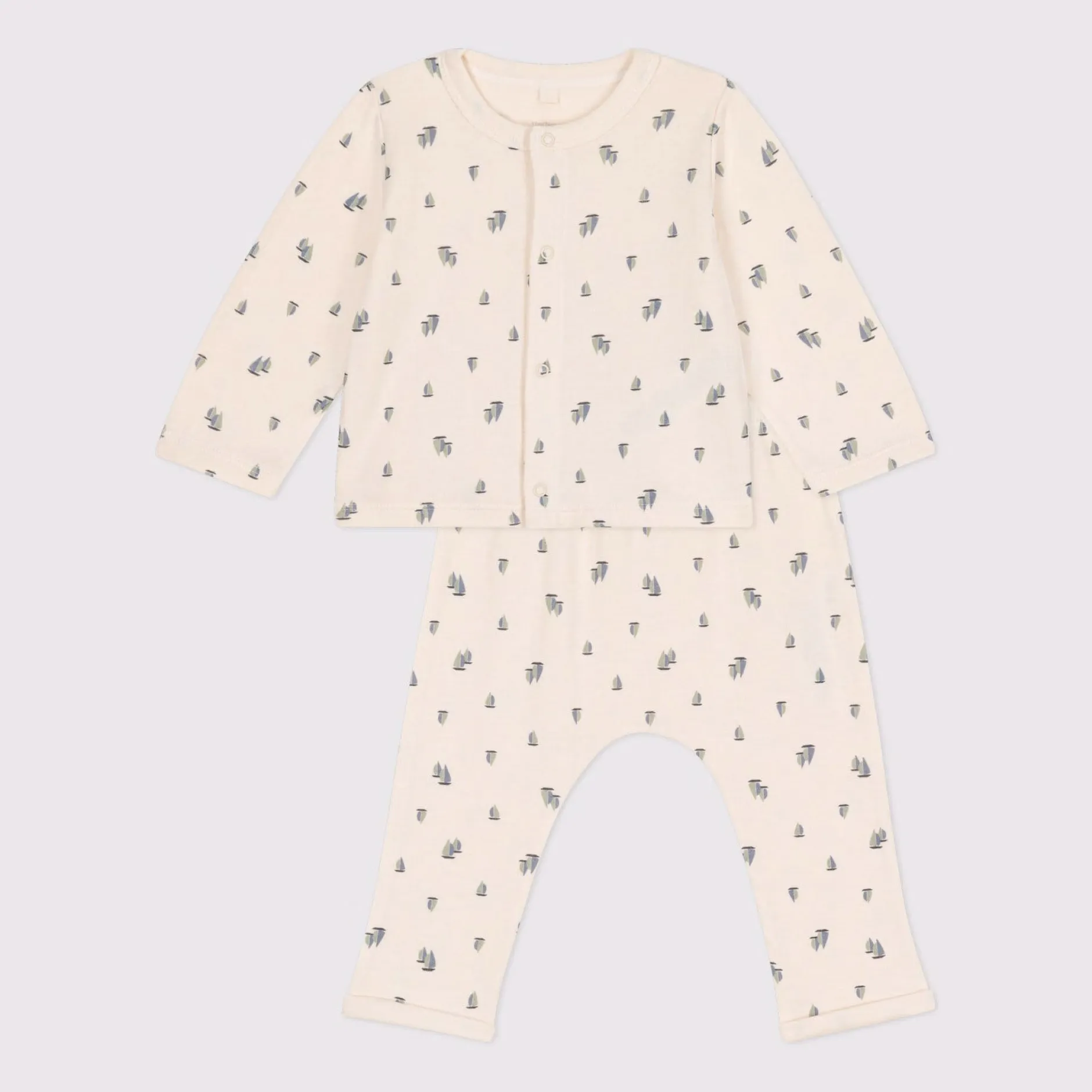 Pantalons, Shorts|Gilets, Pulls*Petit Bateau Ensemble 2 pièces en tubique 3 mois de Avalanche