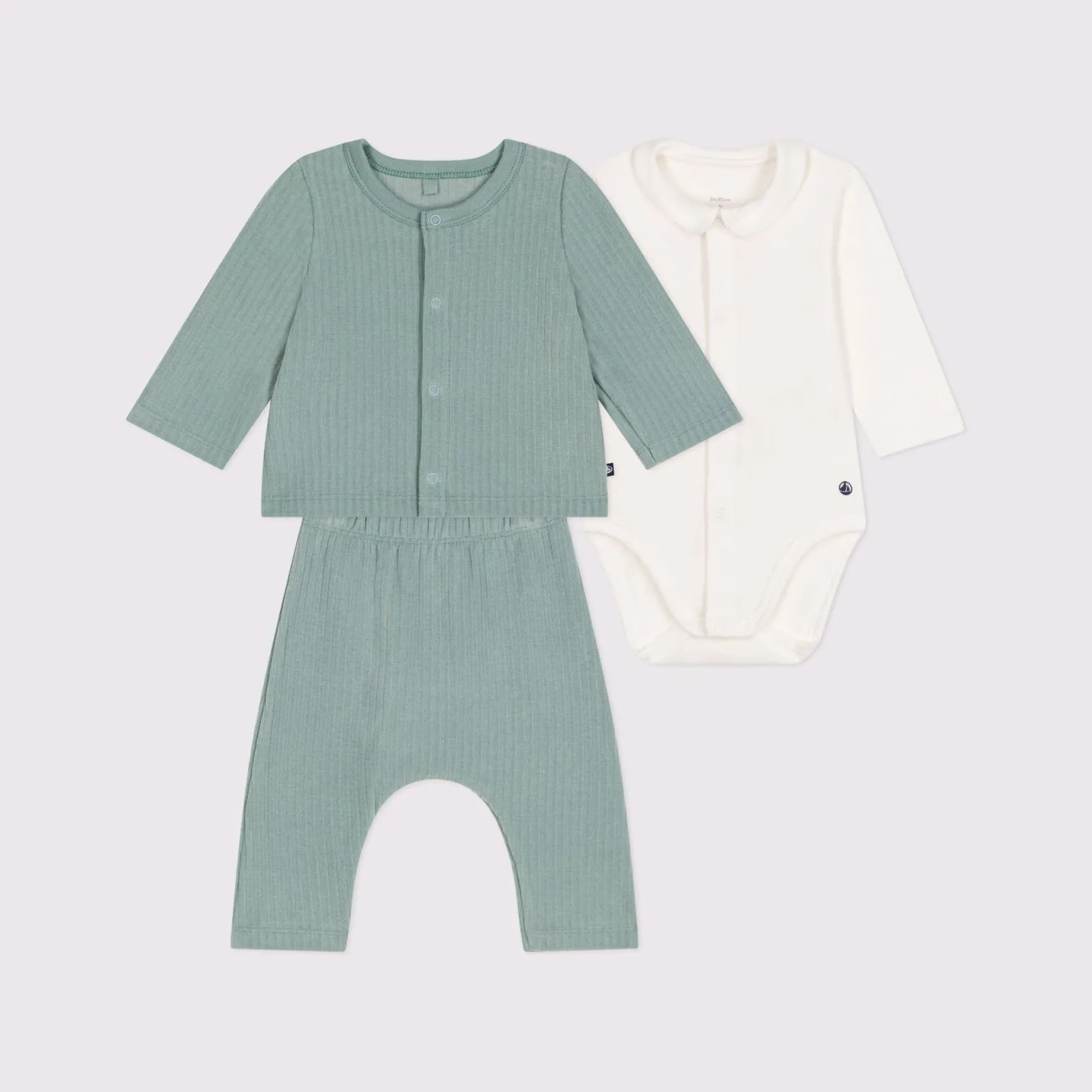 Pantalons, Shorts|Pantalons, Shorts, Leggings*Petit Bateau Ensemble 3 pièces en velours de Paul