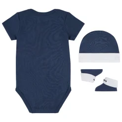 Bonnets, Moufles, Chaussons|Vêtements Naissance*Converse Ensemble body + bonnet + chaussons 0-6 mois de Navy