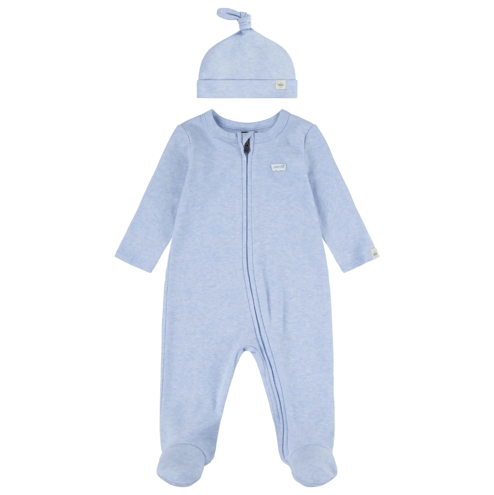 Combinaisons, Salopettes|Combinaisons, Salopettes*Levi's Kids Ensemble Combinaison + Bonnet de Bleu clair