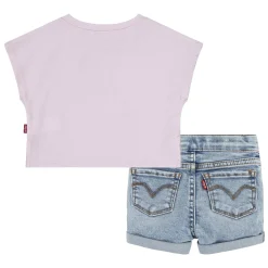 Pantalons, Shorts, Leggings|T-Shirts, Blouses, Chemises*Levi's Kids Ensemble Tee-shirt + Short de