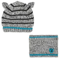 Chapeaux, Bonnets, Écharpes*Marèse Ensemble tour de cou + bonnet Chic à Paris de Gris