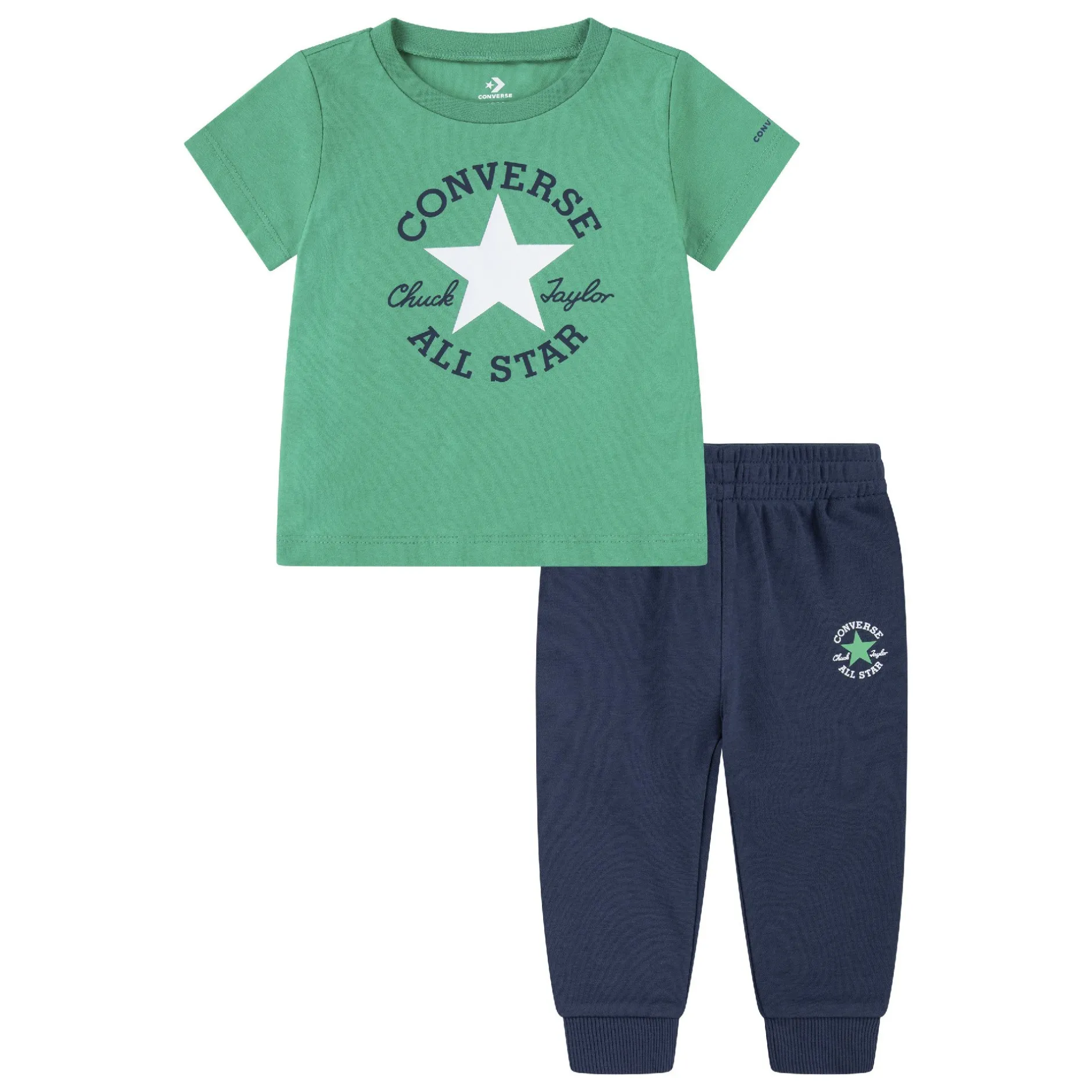 T-Shirts, Blouses, Chemises|T-Shirts, Polos, Chemises*Converse Ensemble t-shirt + jogging de Navy