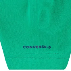 Chaussettes, Chaussons|T-Shirts, Polos, Chemises*Converse Ensemble t-shirt + jogging 36 mois de Vert / Navy