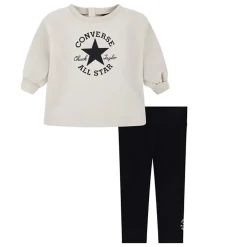 T-Shirts, Blouses, Chemises*Converse Ensemble t-shirt + legging de Ivory