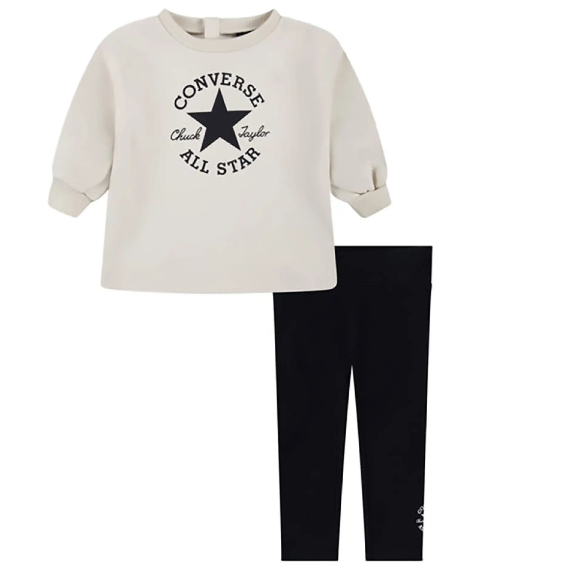 T-Shirts, Blouses, Chemises*Converse Ensemble t-shirt + legging de Ivory