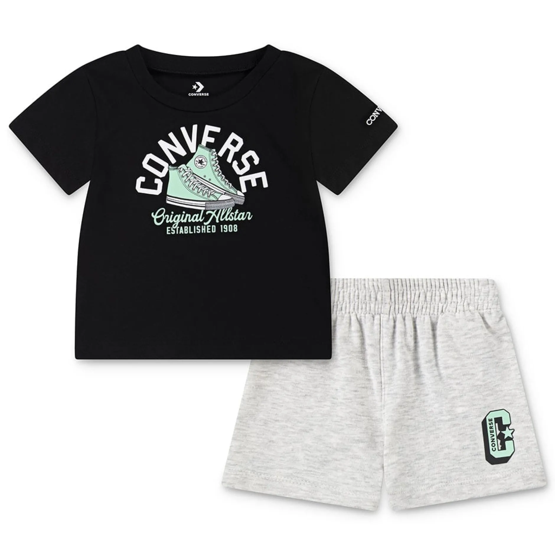 Pantalons, Shorts|T-Shirts, Polos, Chemises*Levi's Kids Ensemble t-shirt + short de Gris