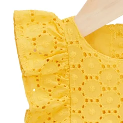 T-Shirts, Blouses, Chemises*P'tit bisou Ensemble Tunique + Bloomer de Jaune soleil