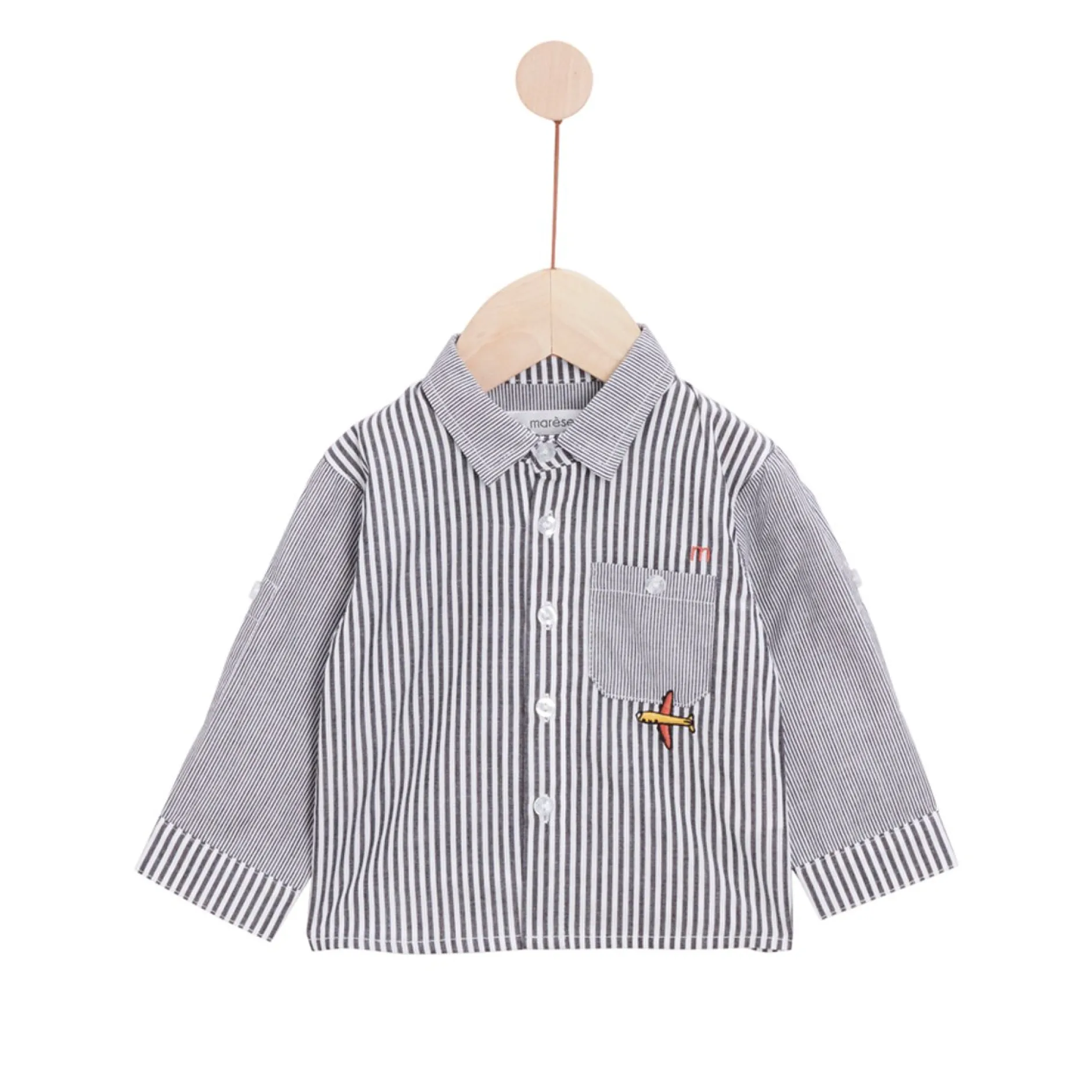 T-Shirts, Polos, Chemises*Marèse Escapade au Soleil Chemise manches longues Rayure de Rayure Aloa