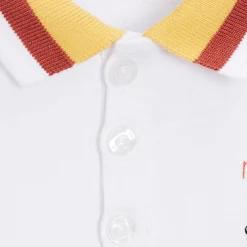 T-Shirts, Polos, Chemises*Marèse Escapade au Soleil Polo manches courtes de Blanc Fresh