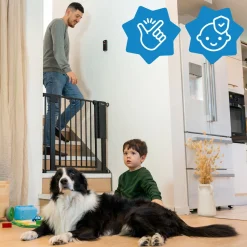 Barrières De Porte Et Escalier|Barrières De Porte*Badabulle Extension de barrière Safe & Pass de