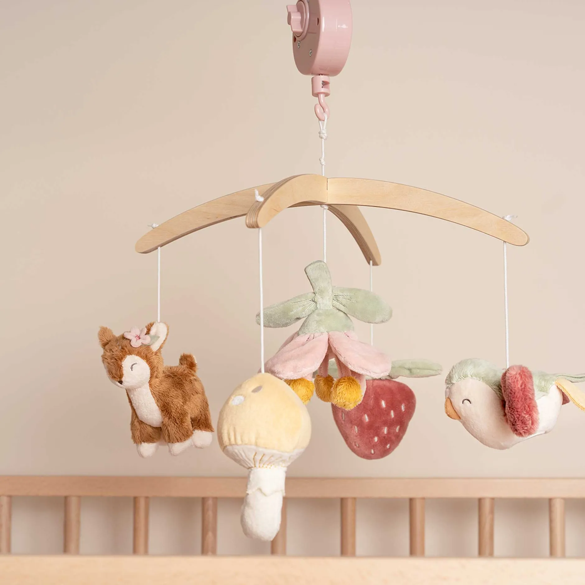 Mobiles*Little Dutch Fairy Garden Mobile musical en bois de