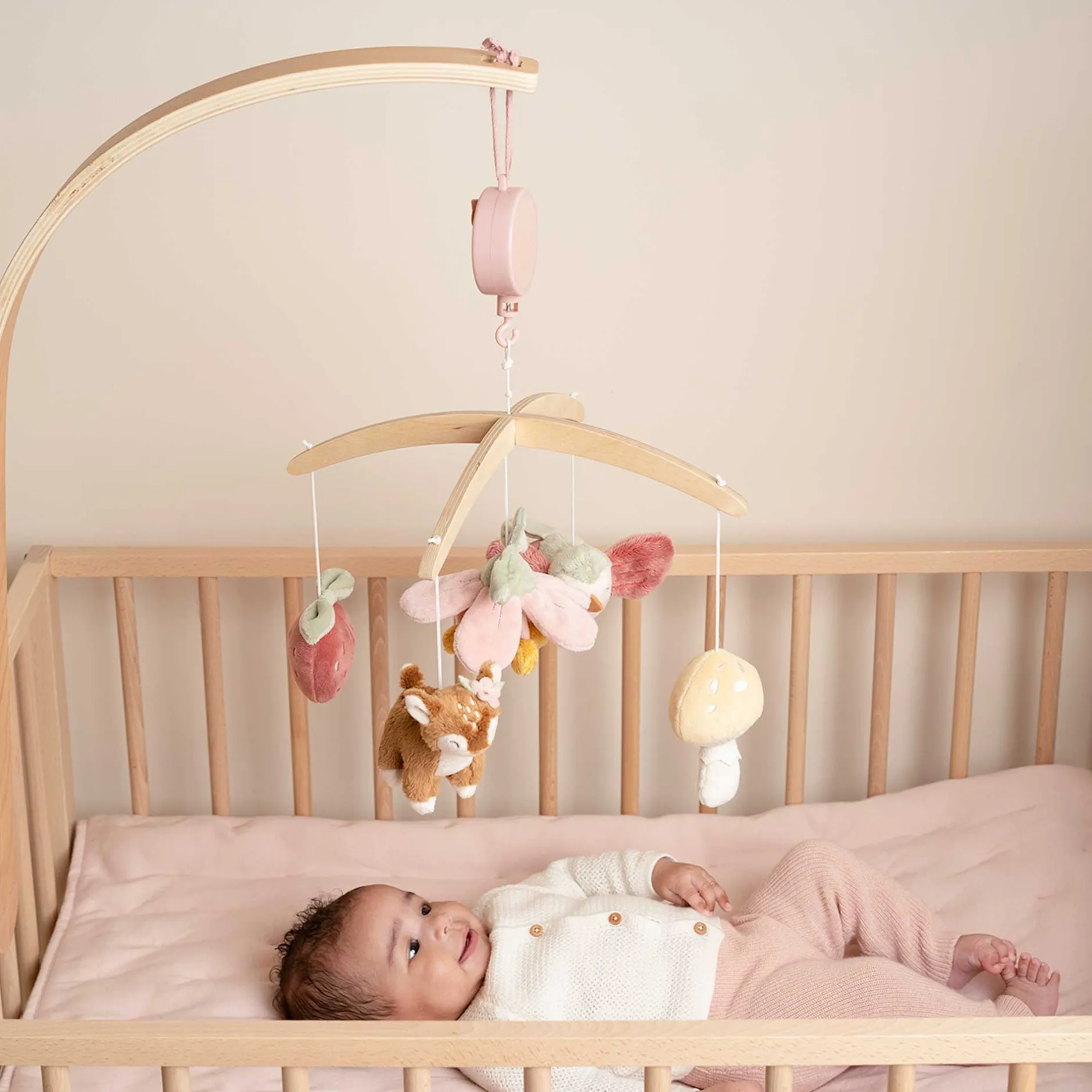 Mobiles*Little Dutch Fairy Garden Mobile musical en bois de