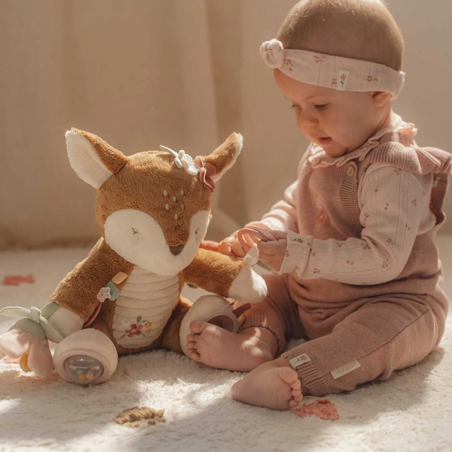 Jouets D'Activités*Little Dutch Fairy Garden Peluche d'activités Faon de