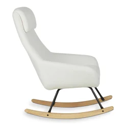 Fauteuils*Quax Fauteuil à bascule de Nordic Sheep Cream