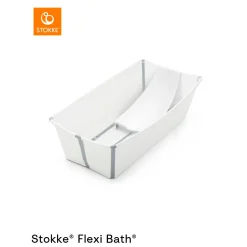 Accessoires De Bain|Baignoires*Stokke® Flexi Bath® XL + Transat de bain de Blanc