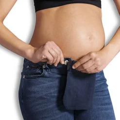 Lingerie|Vêtements*Carriwell Flexi-Belt extension de ceinture coton bio de Bleu marine