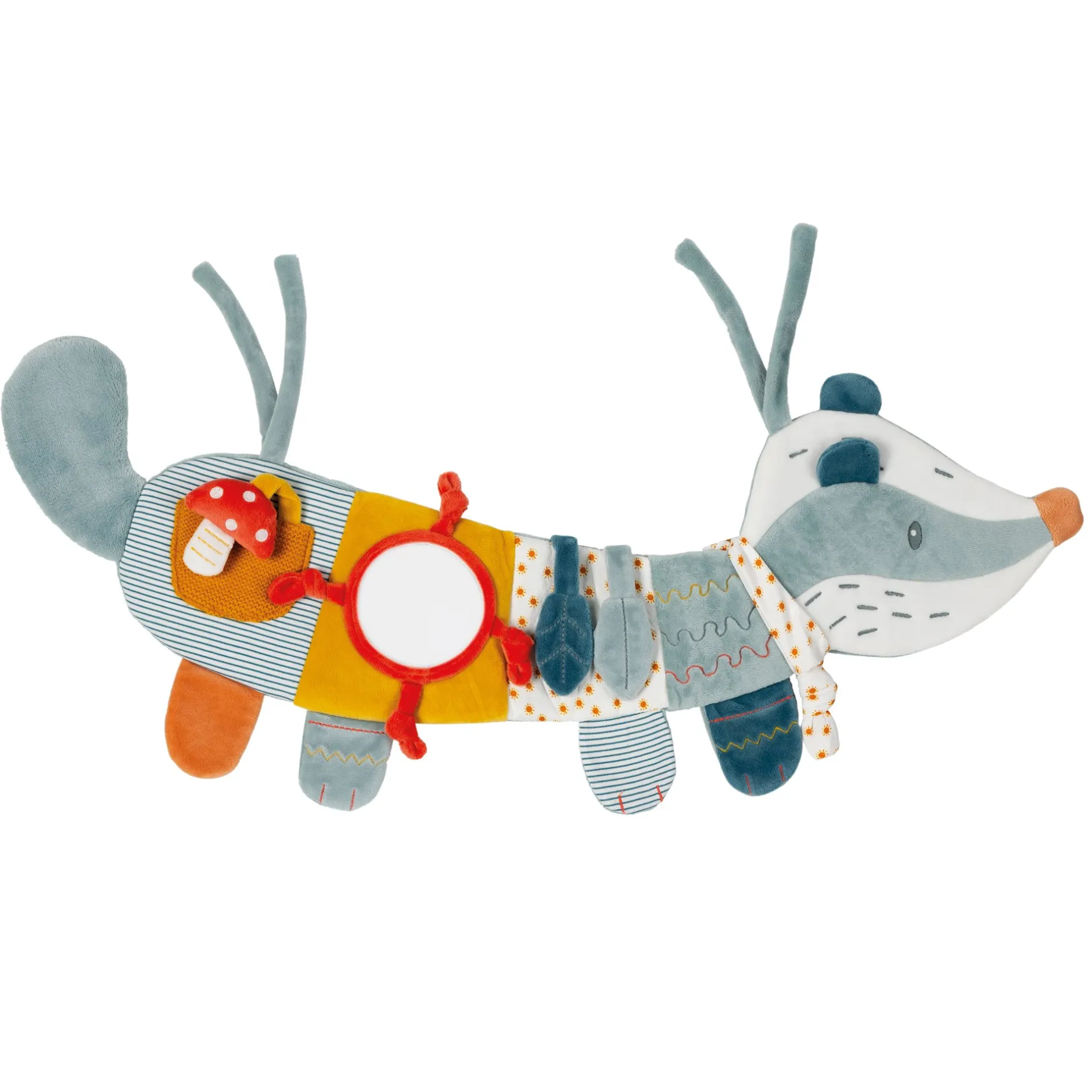 Peluches À Accrocher*Nattou Félix et Léo Peluche d'activités Félix de Bleu