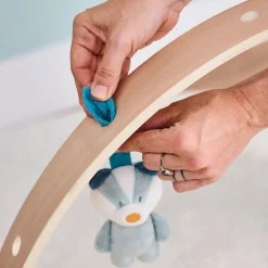 Tapis D'Éveil*Nattou Félix et Léo Tapis d'éveil avec Arches en bois de Bleu