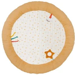 Tapis D'Éveil*Nattou Félix et Léo Tapis pouf d'éveil avec arches de Beige