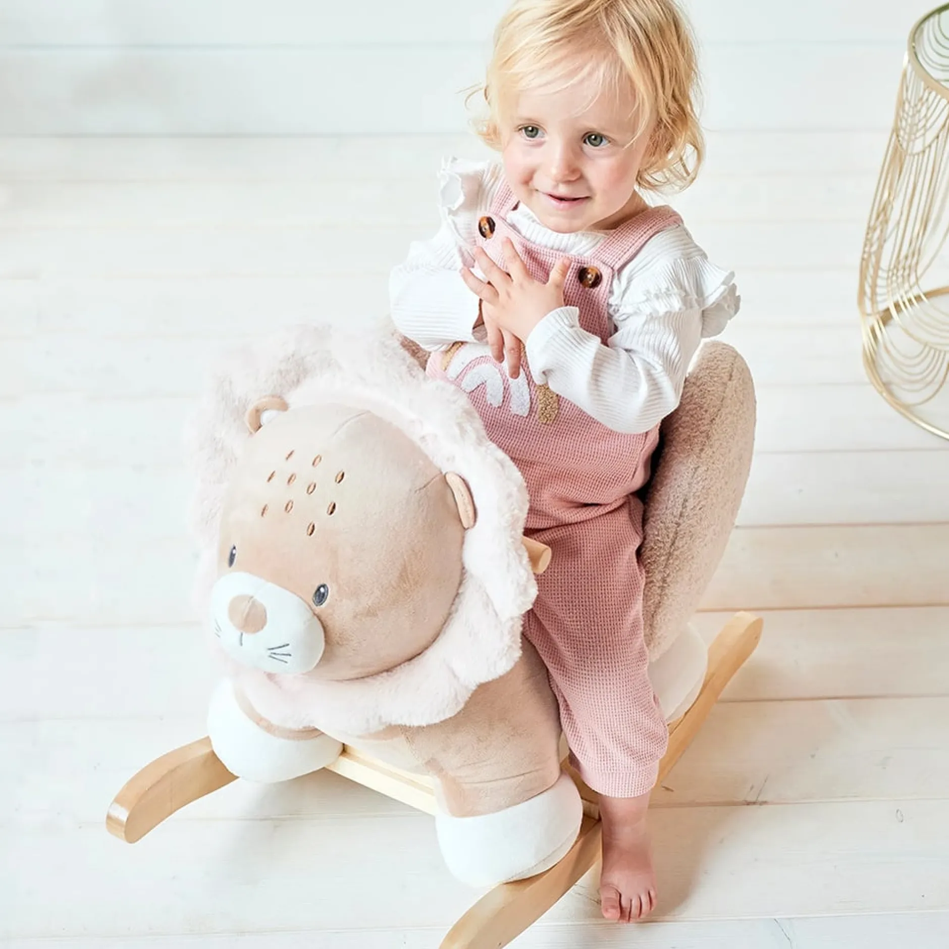 Bascules*Nattou Flo, Ernest & Oli Animal à Bascule de Ernert le lion