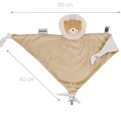 Doudous*Nattou Flo, Ernest & Oli Maxi Doudou de Lion Ernest Brun