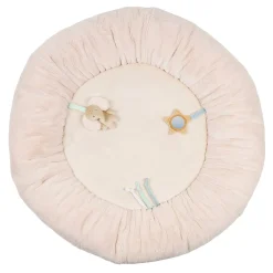 Tapis D'Éveil*Nattou Flo, Ernest & Oli Tapis pouf d'éveil avec arches de Beige