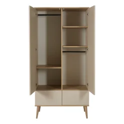 Armoires 2 Portes*Quax Flow armoire 2 portes de Argile & Oak