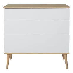 Commodes*Quax Flow commode 3 tiroirs de White & Oak