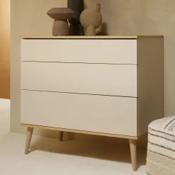 Commodes*Quax Flow commode 3 tiroirs de Argile & Oak