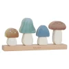 Jouets En Bois|Jeux De Formes*Little Dutch Forest Friends Champignons à empiler en bois de