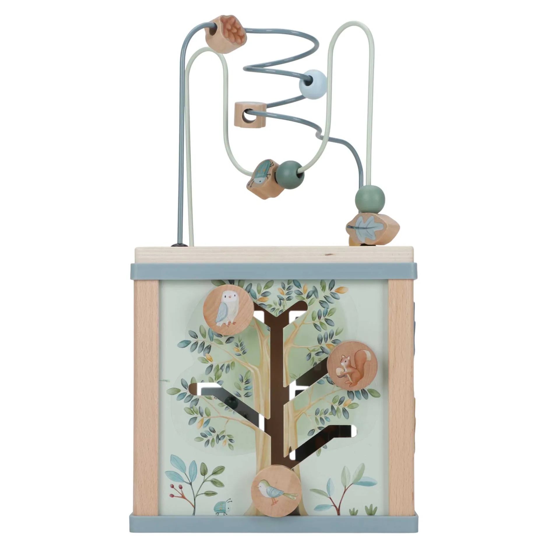 Jouets En Bois|Jouets D'Activités*Little Dutch Forest Friends Cube d'activités en bois de