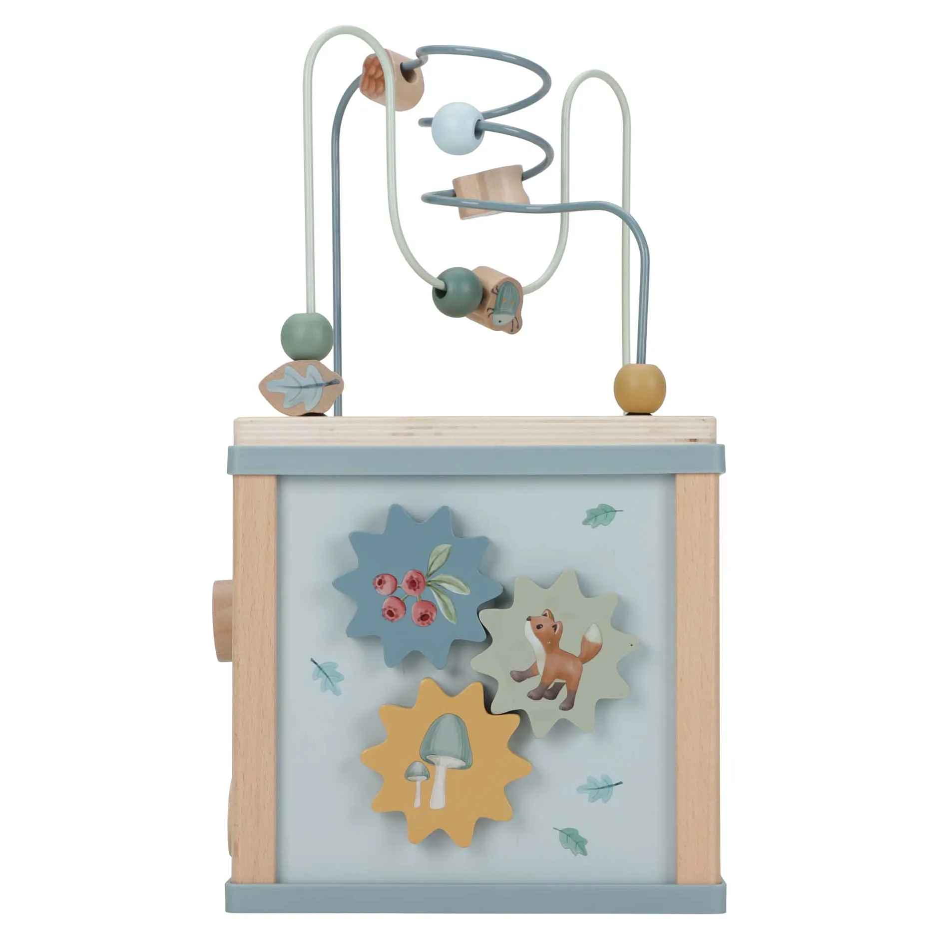 Jouets En Bois|Jouets D'Activités*Little Dutch Forest Friends Cube d'activités en bois de