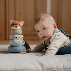 Jeux De Formes*Little Dutch Forest Friends Renard à empiler doudou de
