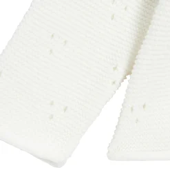 Gilets, Pulls, Cardigans*P'tit bisou Golden Winter Cardigan en tricot 6 mois de Ecru Peluche