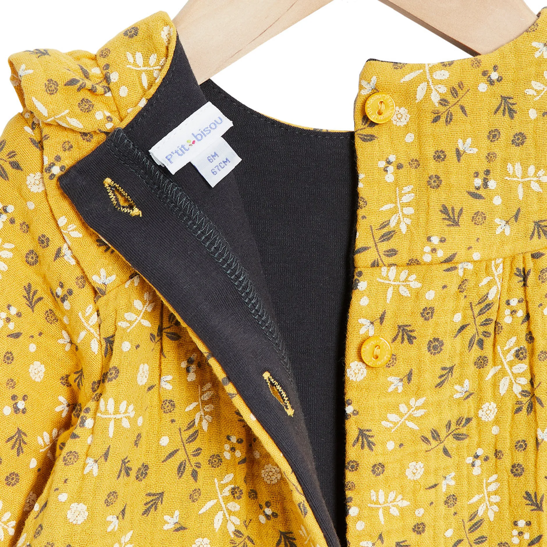 Combinaisons, Salopettes*P'tit bisou Golden Winter Combinaison manches longues de Print Clairière