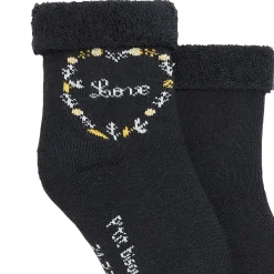 Chaussettes, Collants, Chaussons*P'tit bisou Golden Winter Lot de 2 chaussettes de Love Place