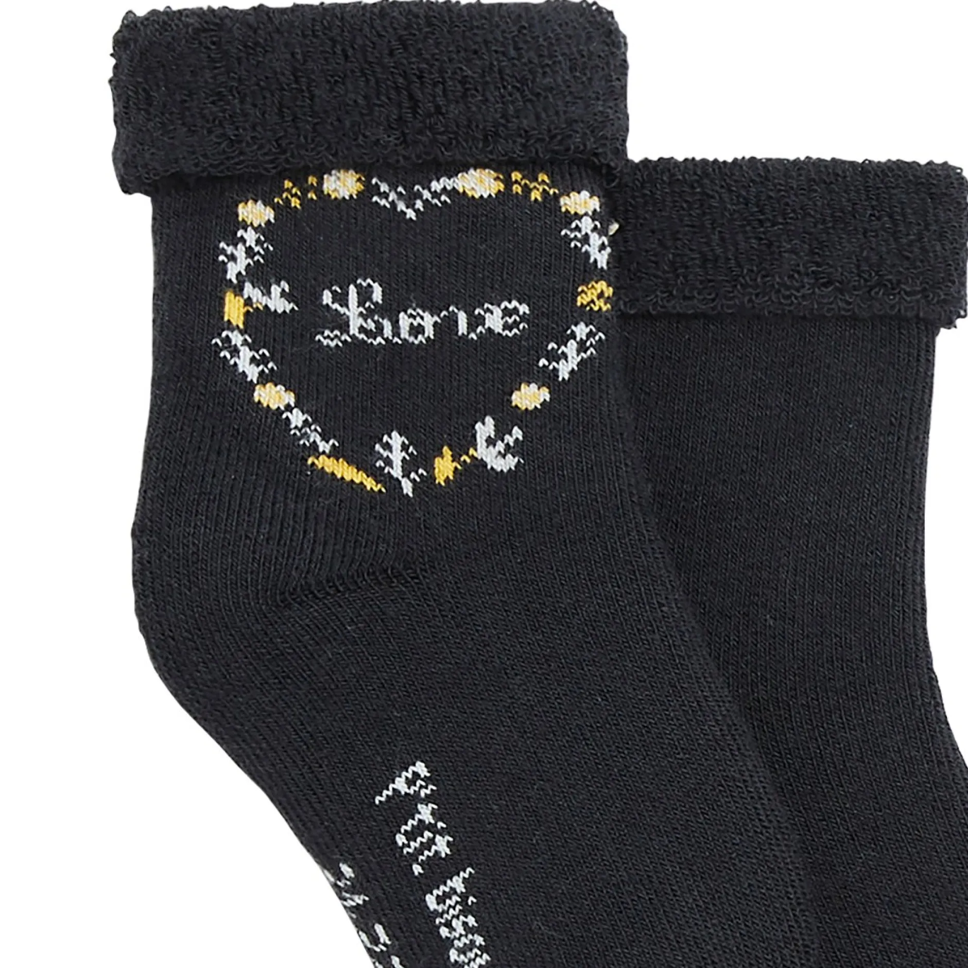 Chaussettes, Collants, Chaussons*P'tit bisou Golden Winter Lot de 2 chaussettes de Love Place