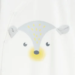 Pyjamas*P'tit bisou Golden Winter Pyjama en velours 12 mois de Ecru Peluche