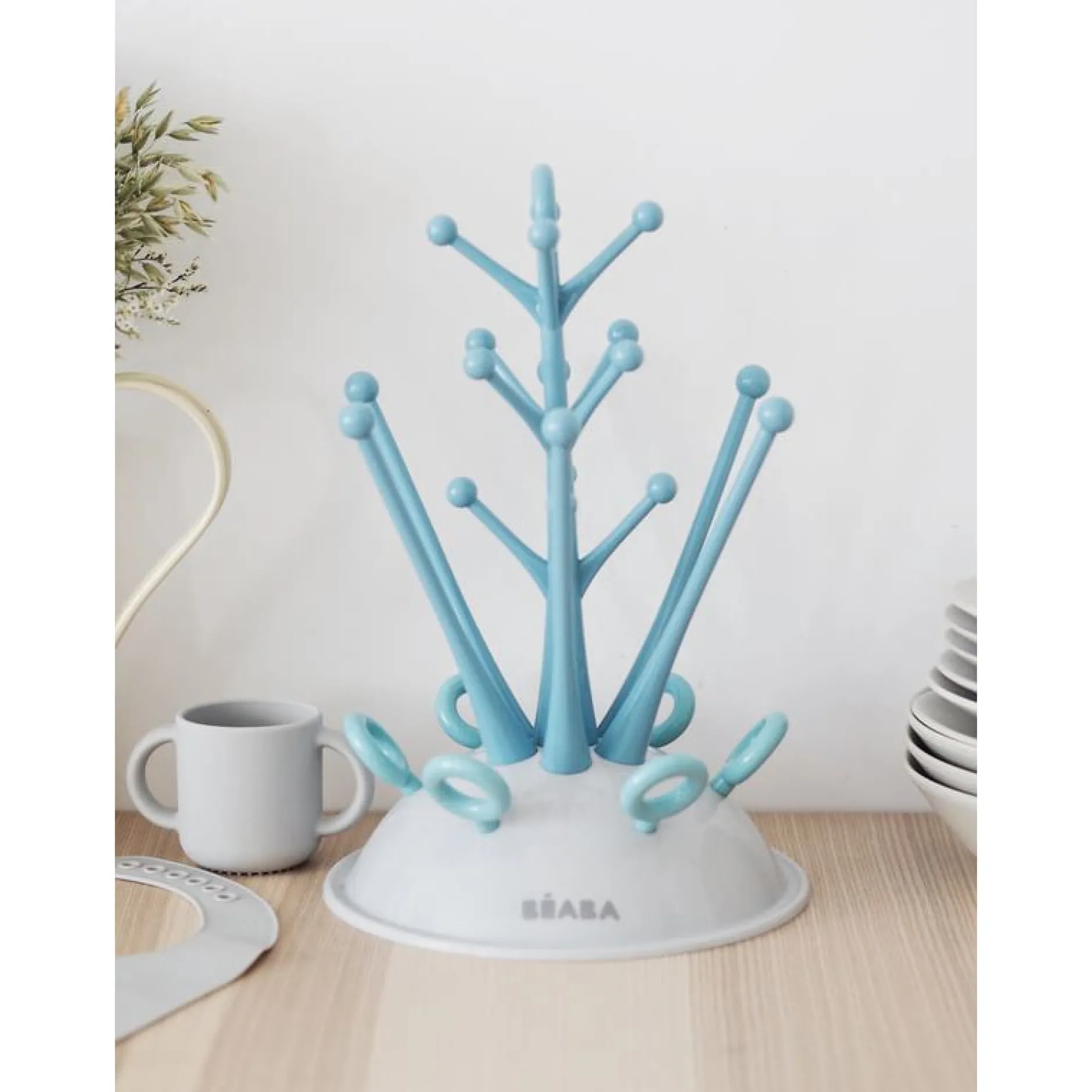 Égouttes Biberons*Béaba Égoutte biberons arbre de Blue