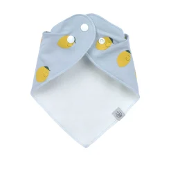 Bavoirs*Lässig Happy Fruits Lot de 2 bandanas col bénitier de Citron