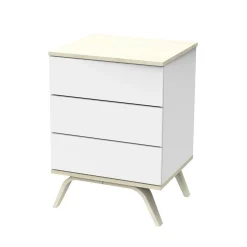 Commodes*Sauthon Baby's Sweet Home Happy Petite Commode de Blanc