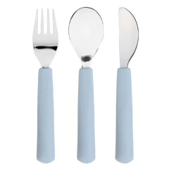 Couverts*Lässig Happy Rascals Couverts en silicone 3 pièces de Smile