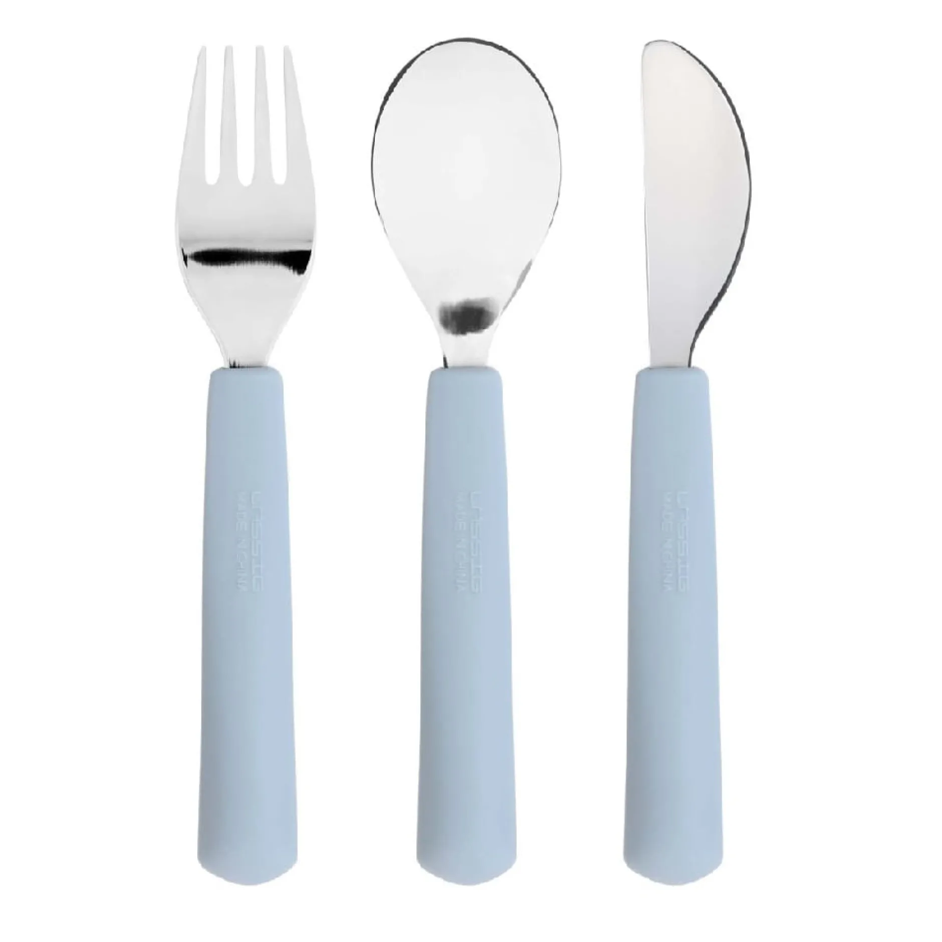 Couverts*Lässig Happy Rascals Couverts en silicone 3 pièces de Smile