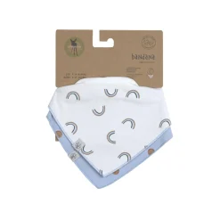 Bavoirs*Lässig Happy Rascals Lot de 2 bavoirs bandanas de