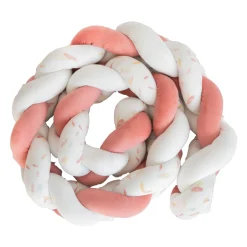 Cales-Bébé*Domiva Happy Tresse 200 cm de Rose