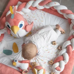 Cales-Bébé*Domiva Happy Tresse 200 cm de Rose