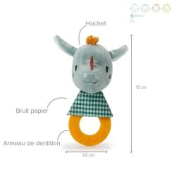 Hochets|Anneaux De Dentition*Lilliputiens Hochet de dentition de Joe le dragon