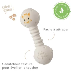 Hochets|Anneaux De Dentition*Sophie La Girafe® Hochet de Dentition Caoutchou Naturel de Beige