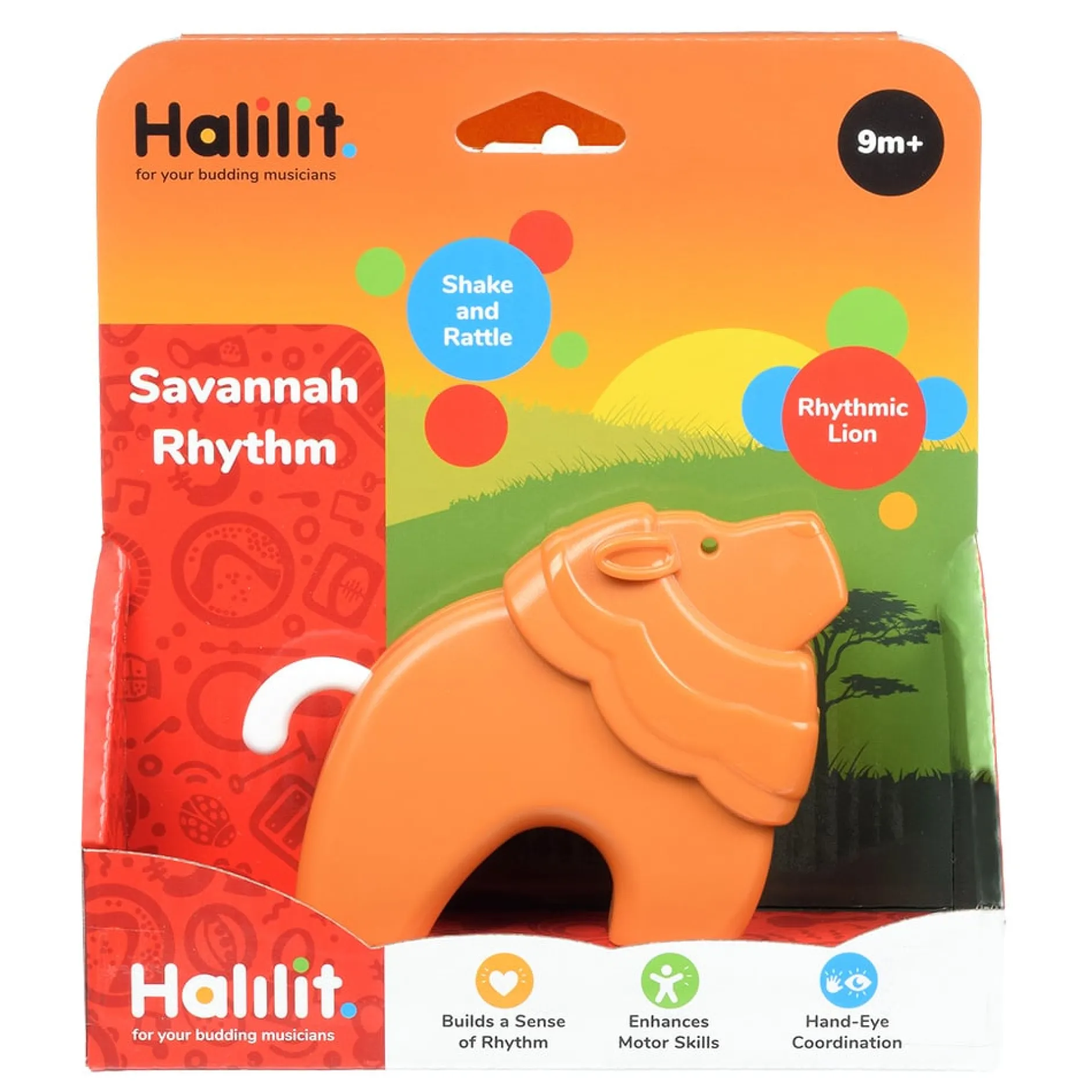 Hochets|Instruments De Musique*BSM Hochet Musical Savane de Lion